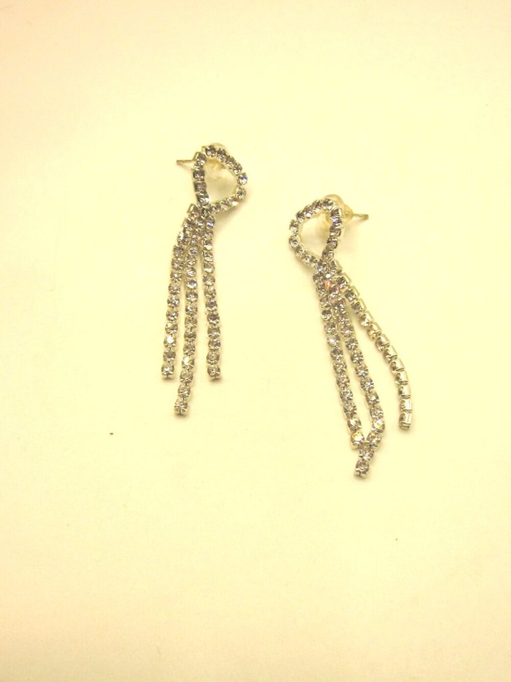 AB Rhinestone Dangle Earring Bundle - Picture 2 of 4